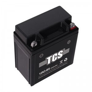 TCS摩托车密封式免维护电池12N3-BS